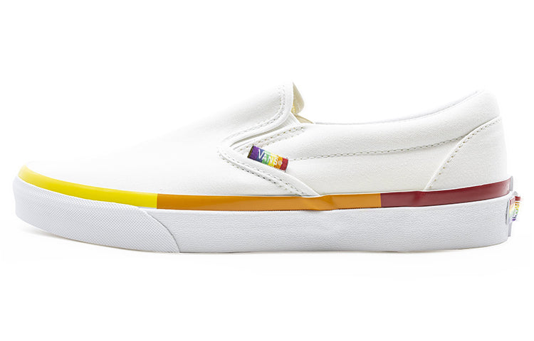 Vans Classic Slip-On White/Yellow VN0A5AO82E6