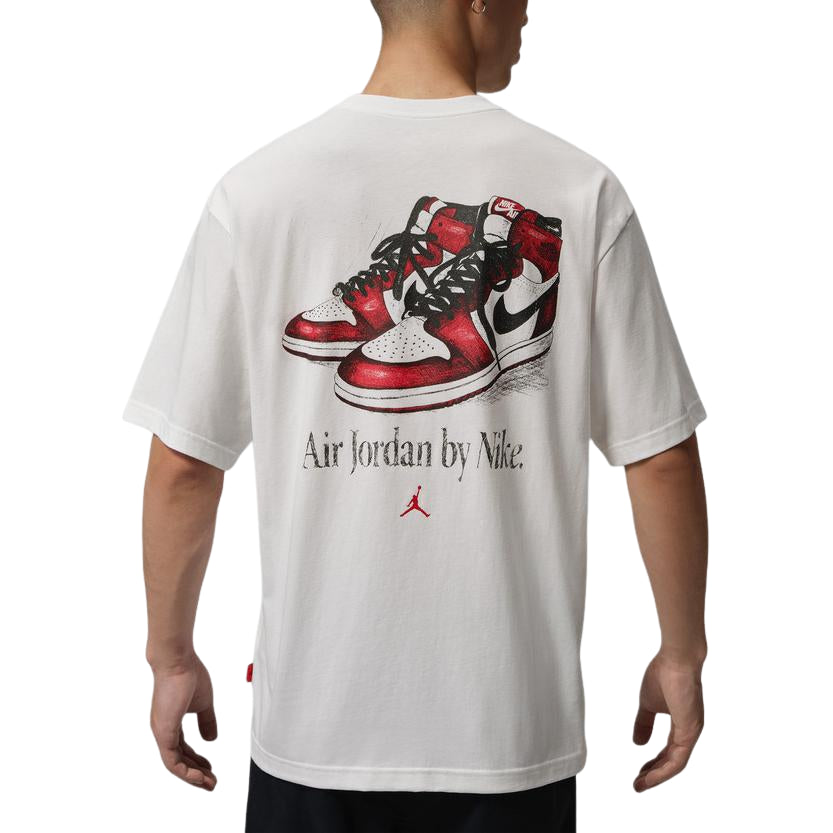 Jordan Brooklyn T-Shirt Asia Sizing 'White' IX1577-100