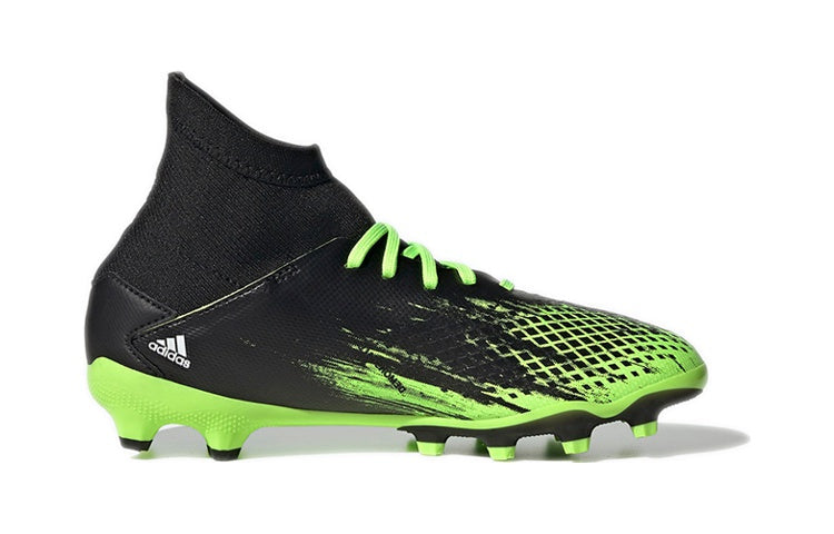 (GS) adidas Predator 20.3 MG 'Black Yellow' EH3030