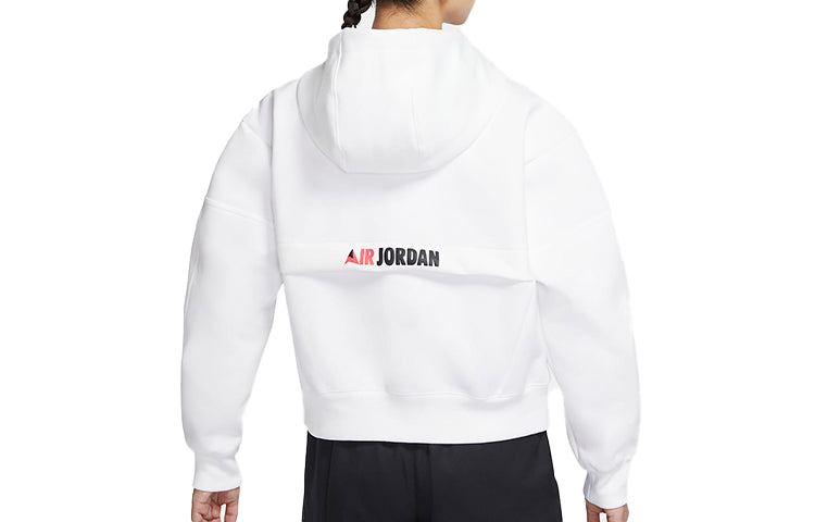 (WMNS) Air Jordan Utility Hooded Jacket 'White' CW6503-100