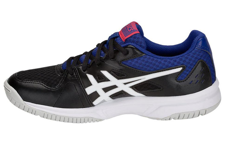 (WMNS) ASICS Upcourt 3 Running Shoes Black/Blue 1072A012-001