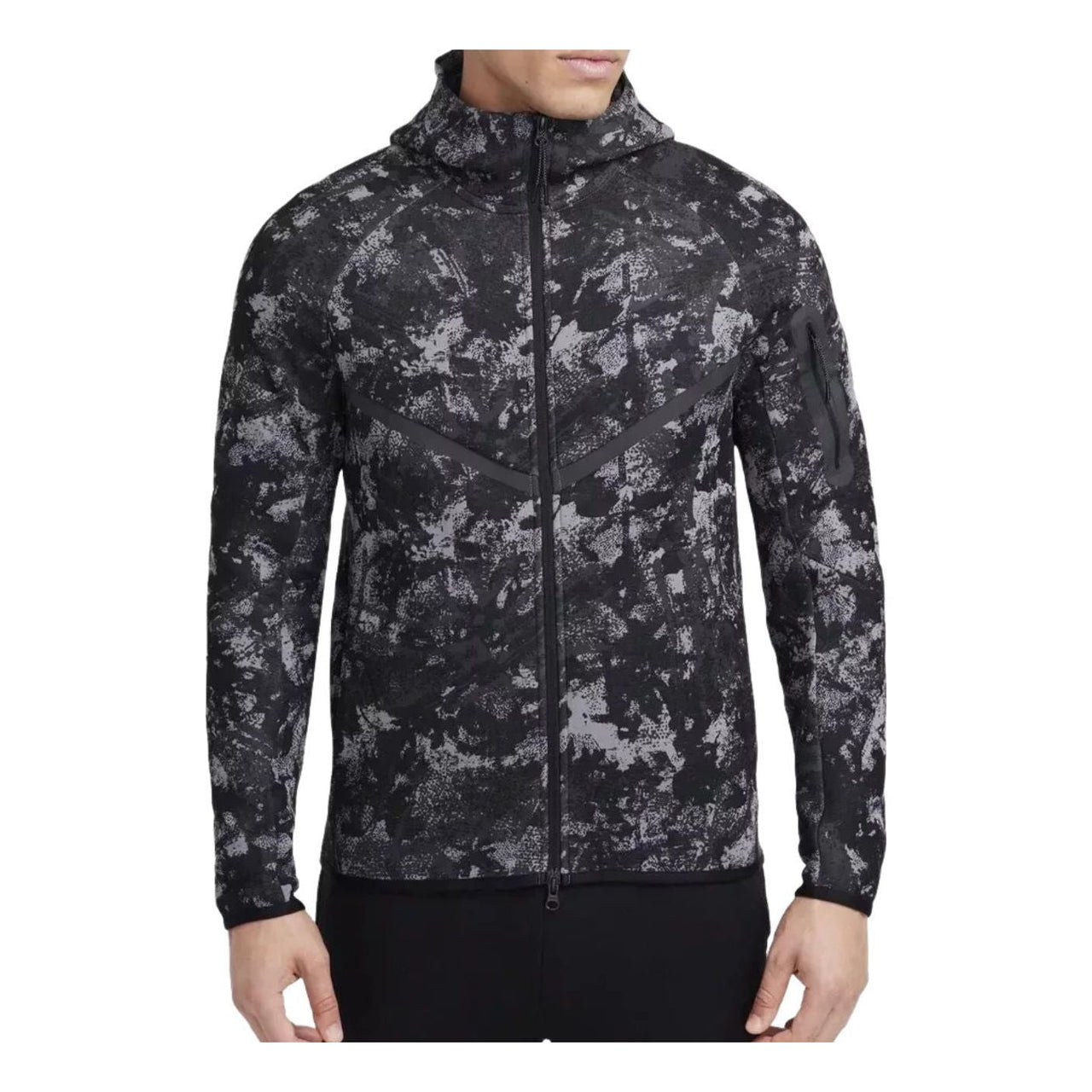 Nike Tech Fleece Windrunner Full Zip Sweatshirt 'Smoke Grey' HV5055-060