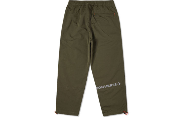 Converse Nylon Pocket Pants 'Olive Green' 10023166-A02