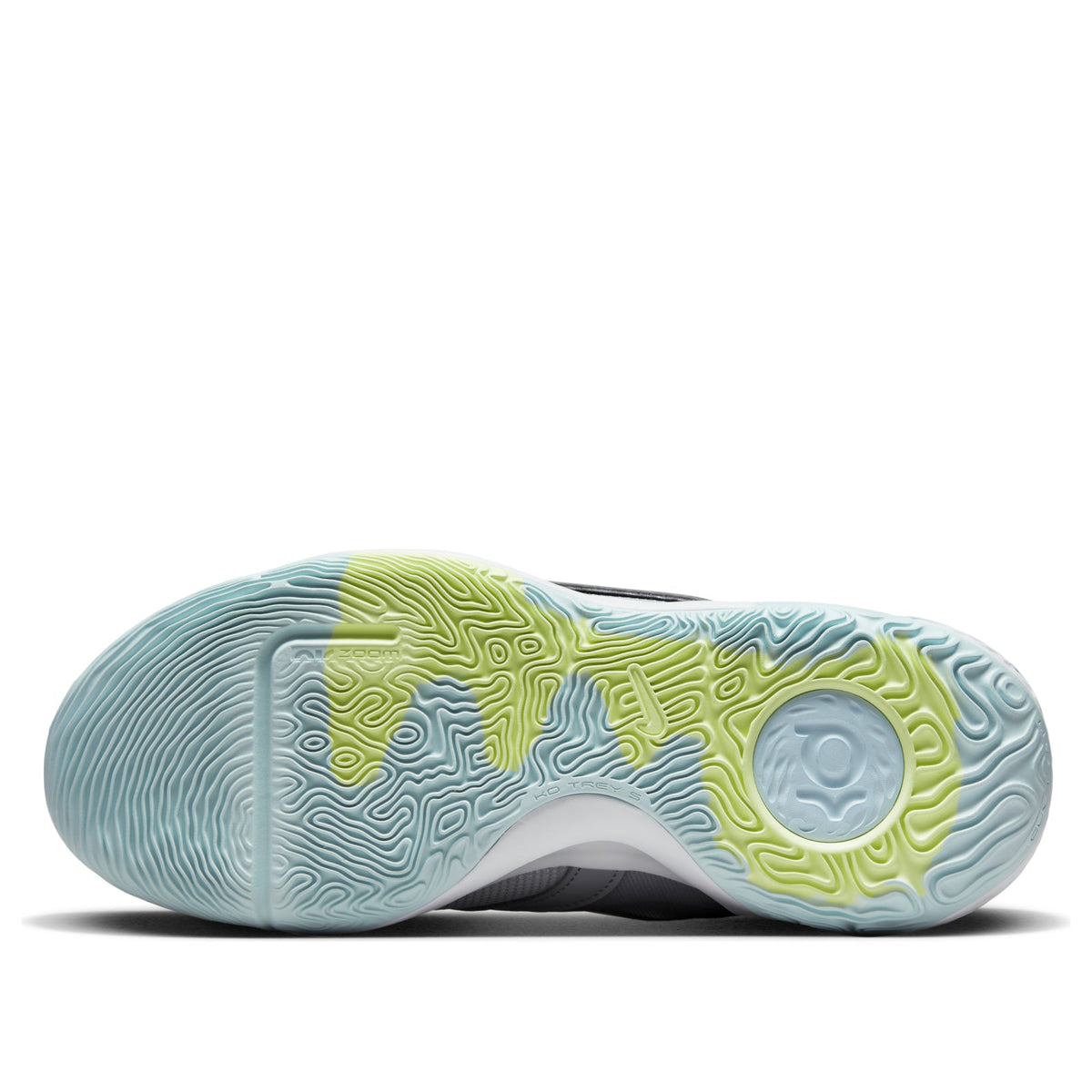Nike KD Trey 5 X EP 'Grey Volt Crimson' DJ7554-009
