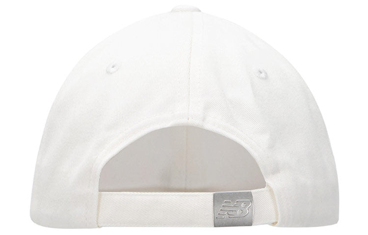 New Balance Logo Baseball Cap 'White' LAH00001-CIC