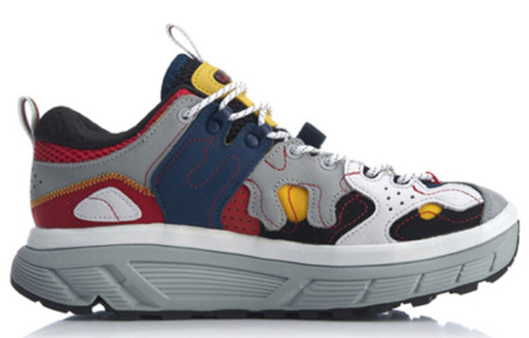 (WMNS) Li-Ning Ace Low 'Multicolor Yellow' AGBQ072-2