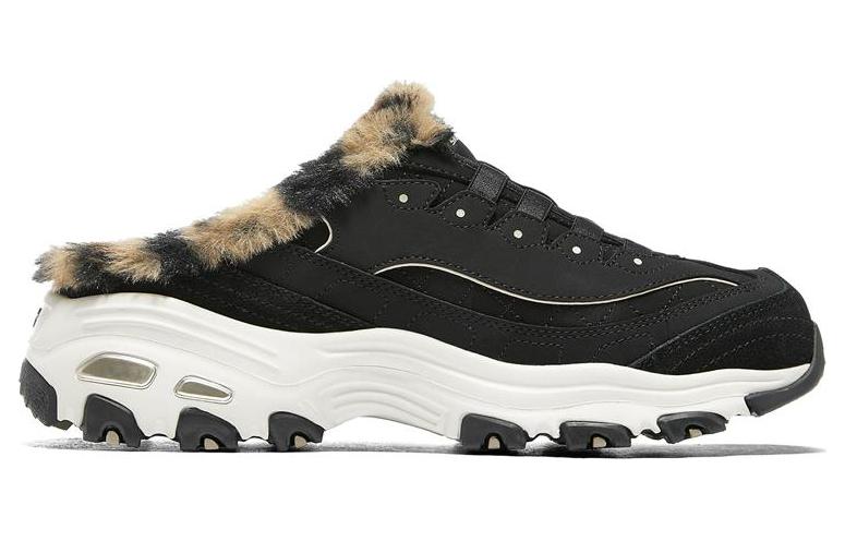 (WMNS) Skechers D'Lites1.0 'Black' 149784-BLK