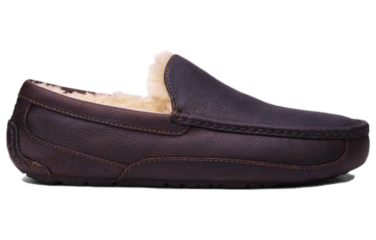 UGG Ascot Cowhide Fleece Lined Stay Warm Low Tops Athleisure Casual Sports Shoe 5379-CTEA