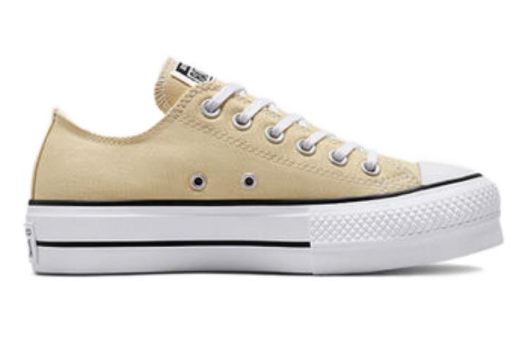 (WMNS) Converse Chuck Taylor All Star Lift Platform Canvas Low 'Oat Milk' A03542C
