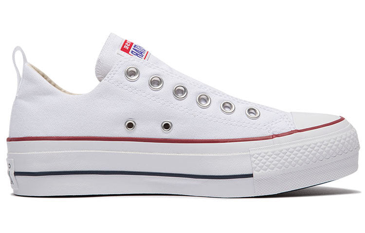 (WMNS) Converse Chuck Taylor All Star Lift Slip Ox 'White' 563457C