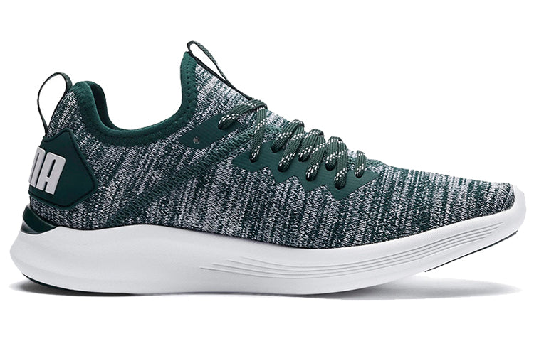 (WMNS) PUMA Ignite Flash Evoknit 'Gray Green White' 190511-16