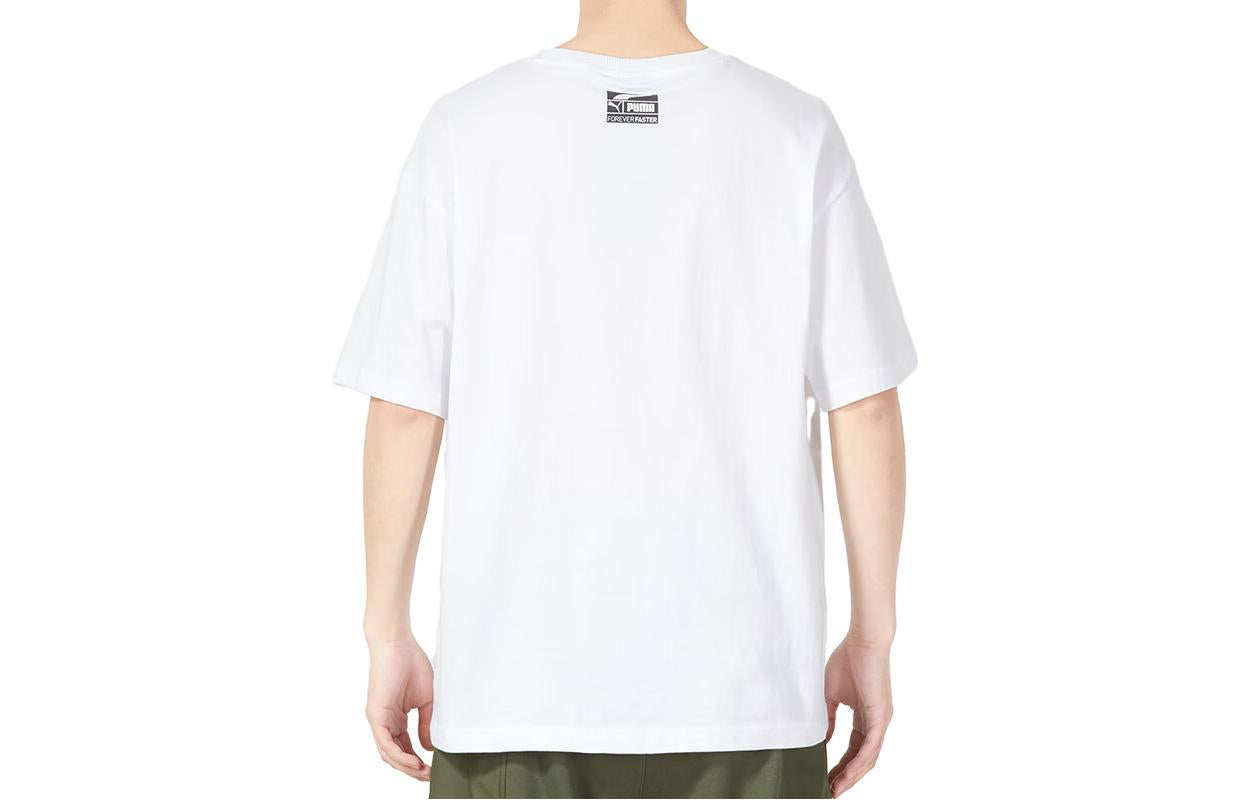 PUMA Printed T-Shirt 'White' 623248-02