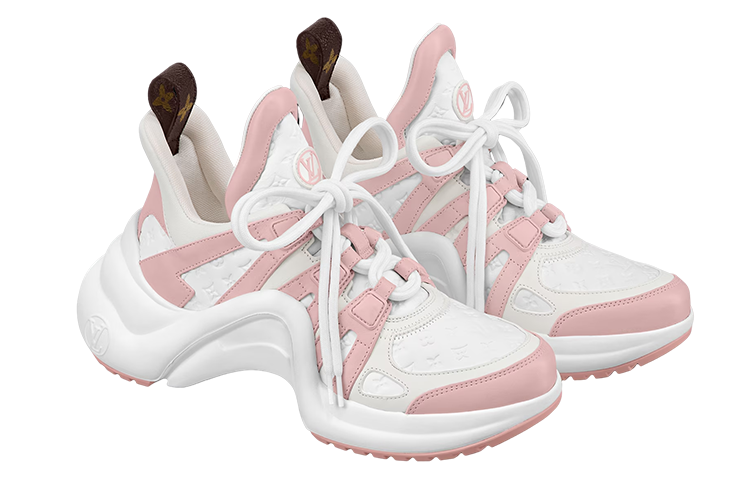 (WMNS) LOUIS VUITTON LV Archlight Sneakers 'White Pink' 1ABP72
