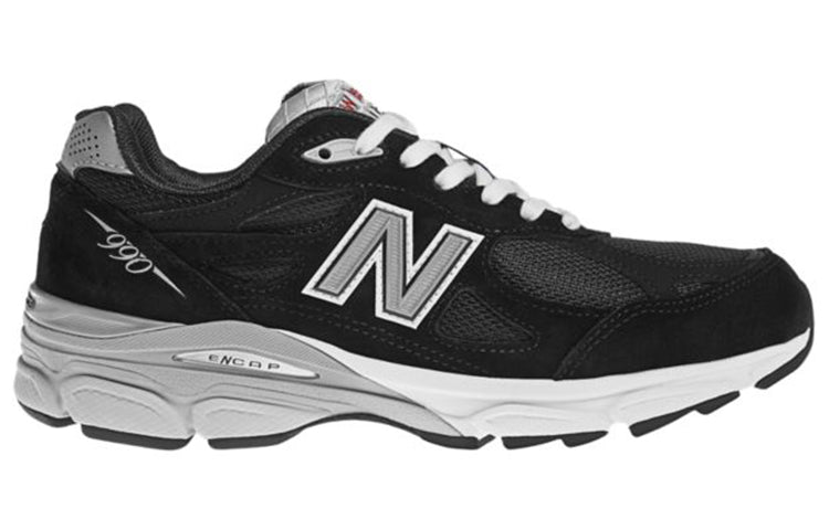 (WMNS) New Balance 990v3 Made In USA 'Black White' W990BK3