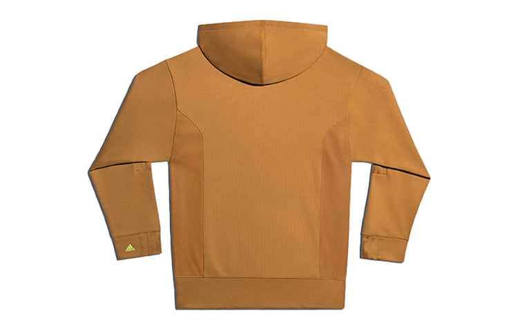 adidas originals x IVY PARK Crossover Solid Color Splicing Detail hooded Sports Couple Style Brown GT9088
