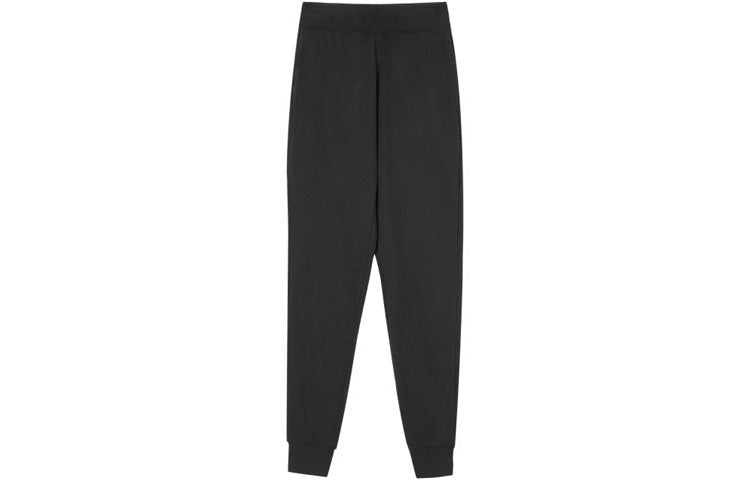 New Balance Logo Print Sweatpants 'Black Red' MP03905-BM