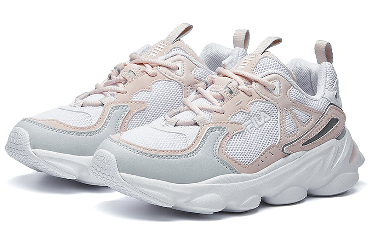 (WMNS) FILA Skipper Sneakers 'Grey Pink White' F12W021117FWP