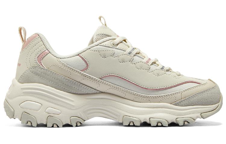 (WMNS) Skechers DLITES 'Beige Pink' 896145-NTPK