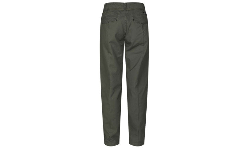 (WMNS) Converse Woven Pants Asia Sizing 'Green' 10018414-A01
