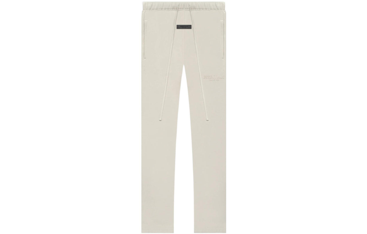 Fear of God Essentials SS22 Relaxed Sweatpants Wheat Logo FOG-SS22-105