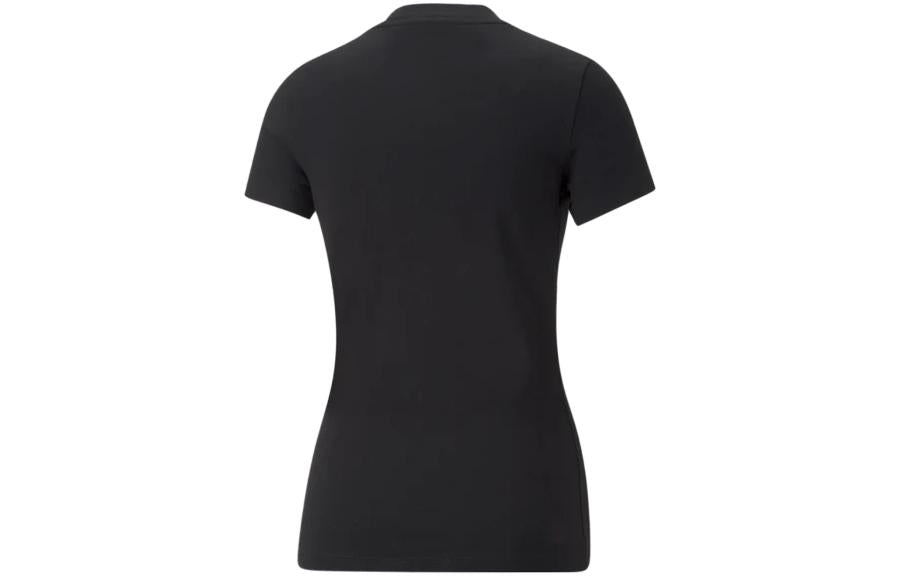 (WMNS) PUMA Classics Slim T-Shirt 'Black' 535610-01