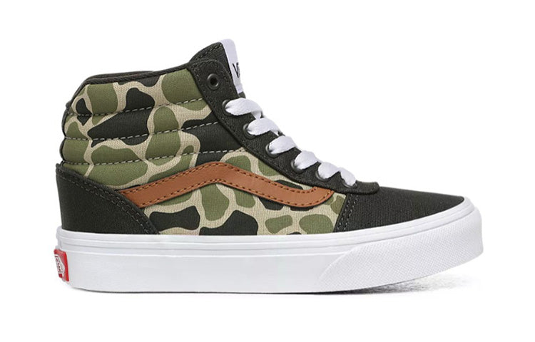Vans Animal Camo Sk8-hi Reissue 138 V Kinderschoen Green VN0A49GGW36