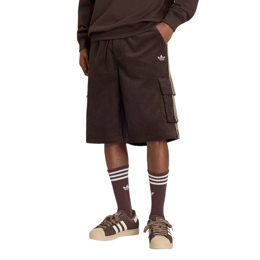 adidas Adicolor Cargo Shorts Asia Sizing 'Aurora Coffee' KR1382
