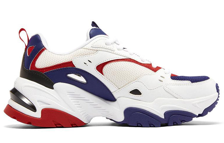 (WMNS) Skechers Stamina V2 'White Navy Blue Red' 149513-WNVR