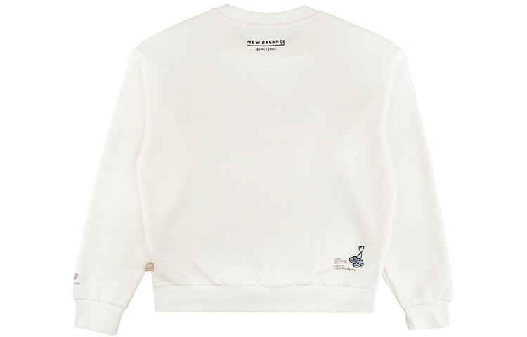 (WMNS) New Balance x Zero per Zero Sweatshirt 'White' NCA47012-IV