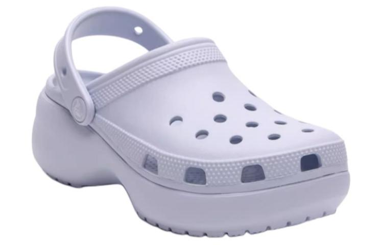 (WMNS) Crocs Classic Platform Shoes 'Blue' 206750-5AF