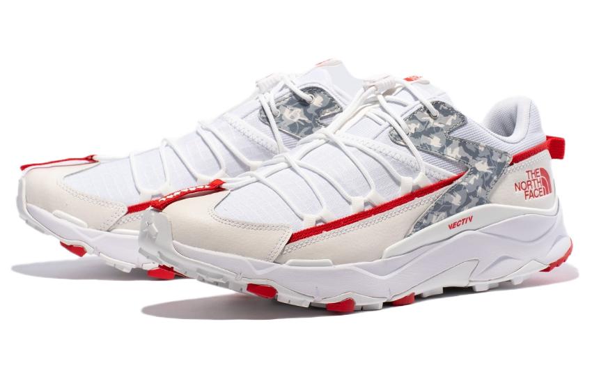 THE NORTH FACE Vectiv Taraval Tech LNY Hiking Shoes 'White Red' 819T-ZW2