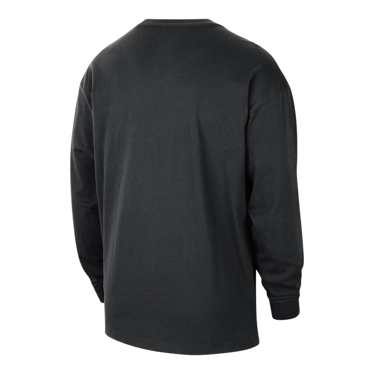 Nike NBA Los Angeles Lakers Courtside Long Sleeve T-shirt 'Black Yellow White' FQ6125-010