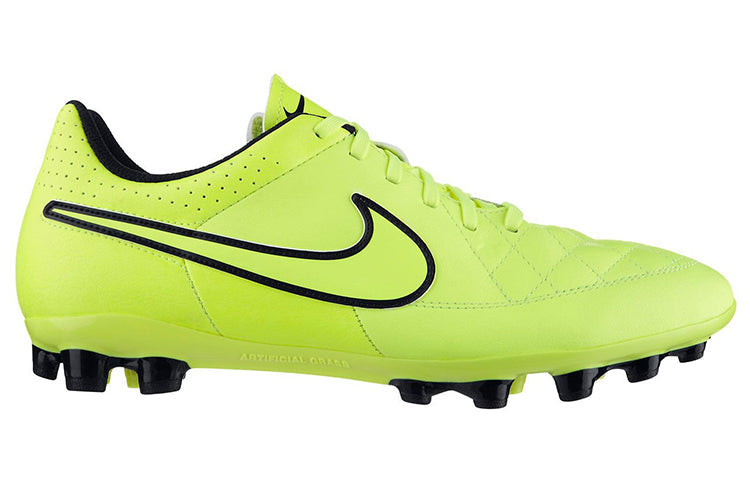 Nike Tiempo Genio Leather AG 'Yellow Black' 631285-770