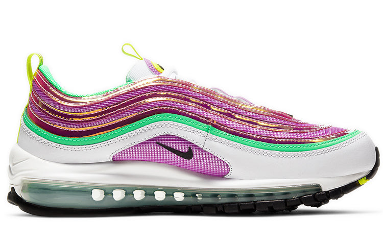 (WMNS) Nike Air Max 97 'White Electro Green Fuchsia Glow' CW5591-100