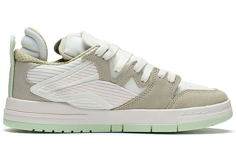 (WMNS) Li-Ning Wave Pro 'White Khaki' AECS052-4