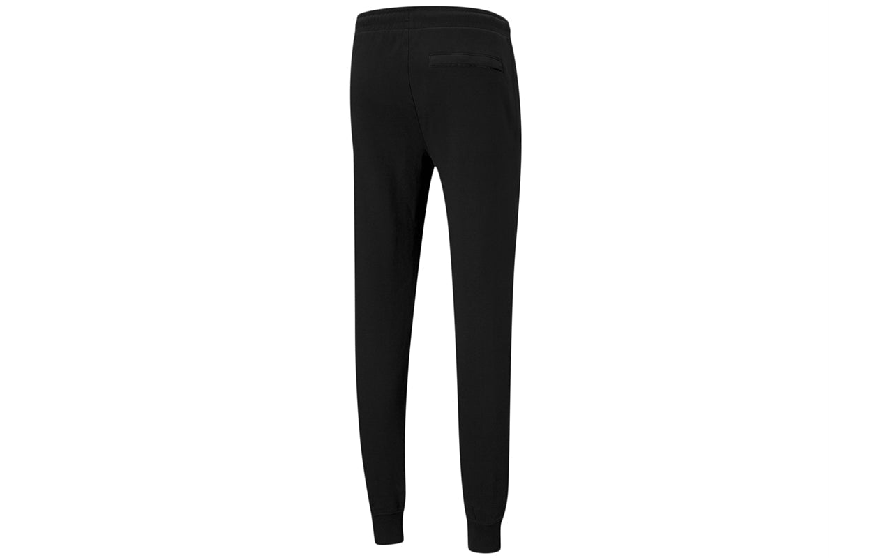 PUMA Kontrast Contrasting Colors Drawstring Casual Sports Long Pants Black 531311-01