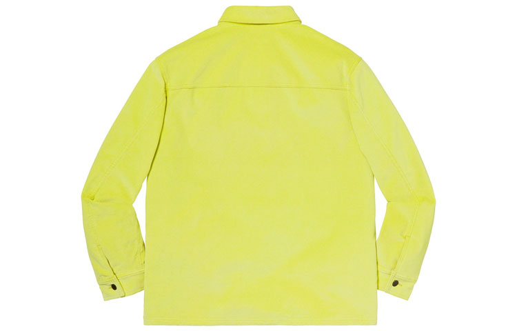 Supreme SS20 Week 1 Velvet Chore Coat 'Yellow' SUP-SS20-219