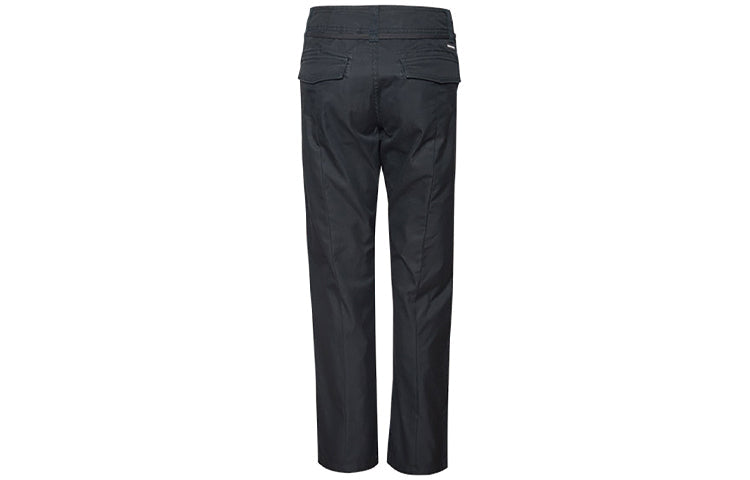 (WMNS) Converse Woven Pants Asia Sizing 'Black' 10018414-A03