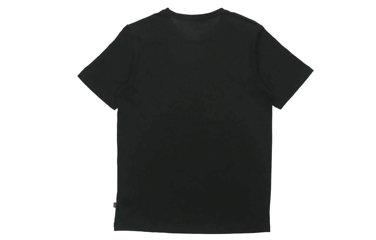 PUMA Logo Printed Short Sleeve TEE Black 583843-01
