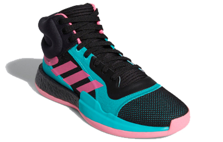 adidas Marquee Boost 'Black Shock Pink Aqua' EH2373