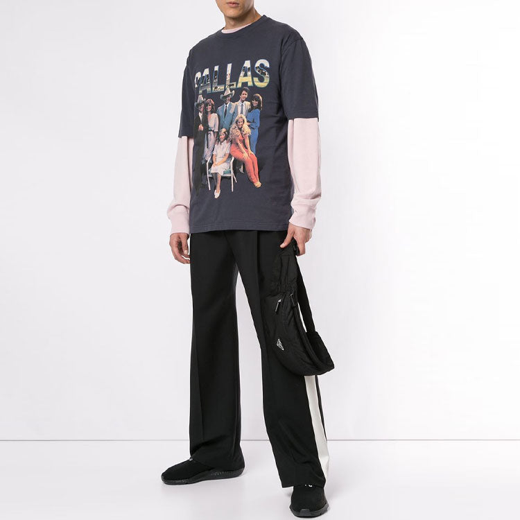 PALACE Pallas T-Shirt Character Short Sleeve Unisex Dark Blue P16TS070