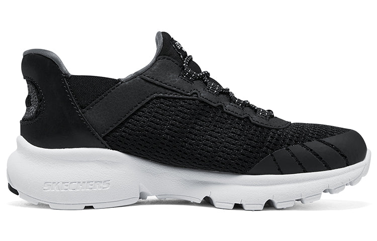 (GS) Skechers Slip-ins Razor Flex Air Sneaker 'Black White' 403839L-BKCC