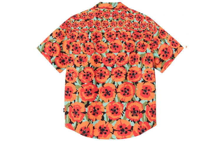 Stussy Poppy Shirt 'Orange' 1110166