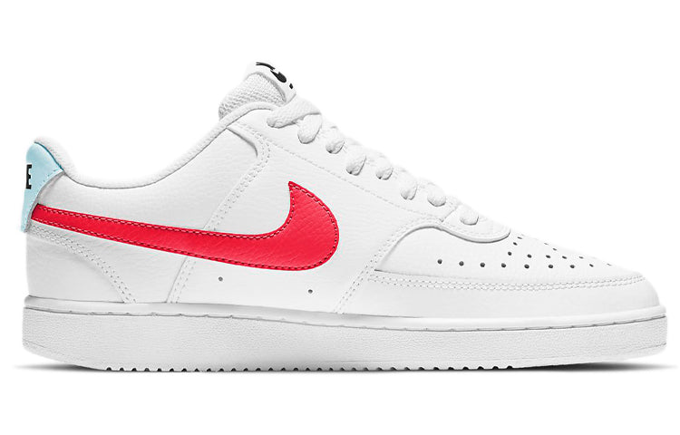 (WMNS) Nike Court Vision Low 'White Bright Crimson' CD5434-106