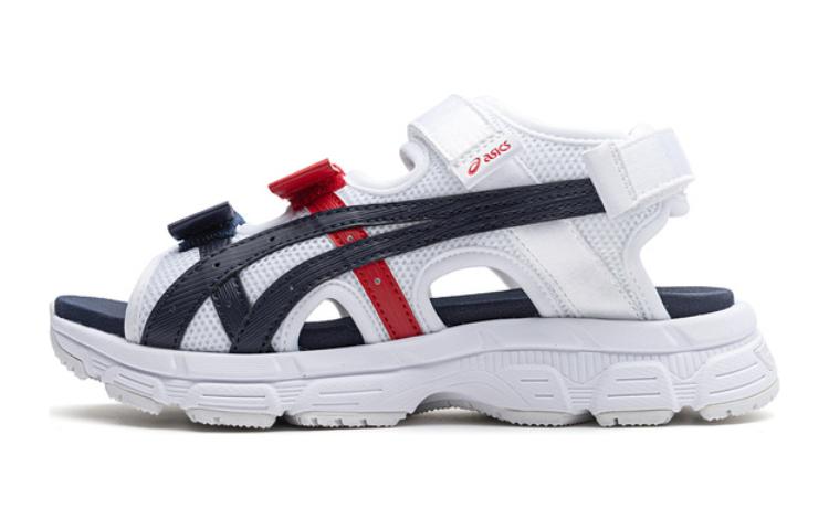 (GS) ASICS KAHANA SD 2 Sport Sandals 'White Black Red' 1204A142-100