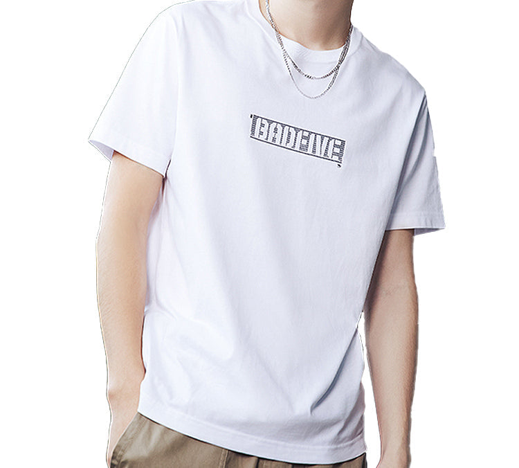 Li-Ning BAD FIVE Basketball Series Round Neck Tee 'White' AHSQ227-6