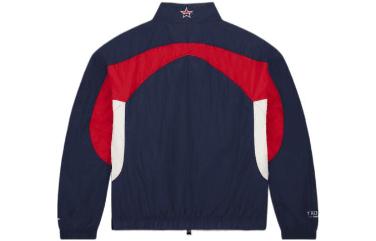 Air Jordan x Trophy Room Woven Jacket 'Blue Red' DR2955-410