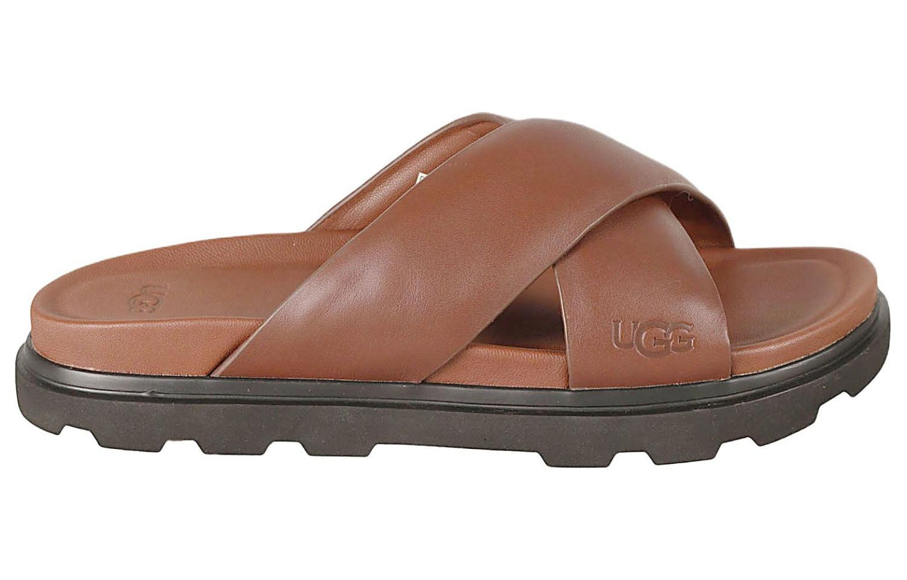 UGG Capitola Cross Slide Sandal 'Cognac' 1153076-COG