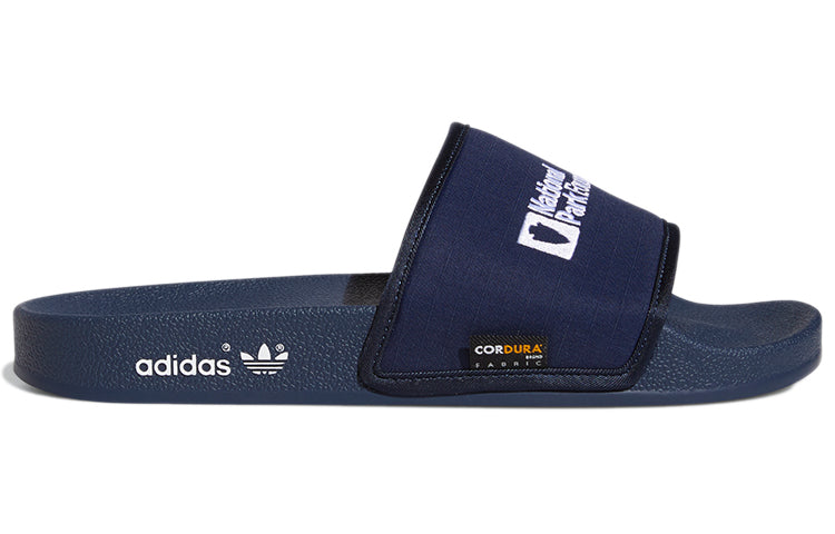 adidas National Park Foundation x Adilette Slide 'Collegiate Navy' FY5174