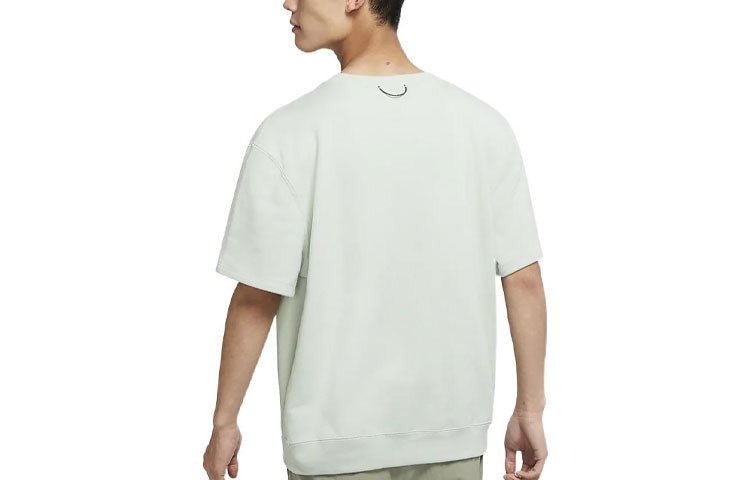Nike SB Solid Color Round Neck Pocket Athleisure Casual Sports Short Sleeve Unisex Blue / Navy Blue DH2930-017